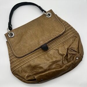 Orla Kiely Vintage Leather Boho Bag